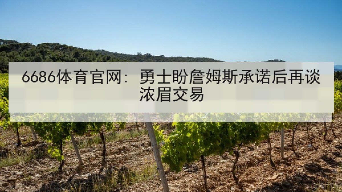 6686体育官网: 勇士盼詹姆斯承诺后再谈浓眉交易